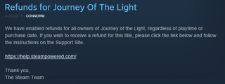 Illustration for article titled Valve Offers Unconditional Refunds On Sketchy Steam Game